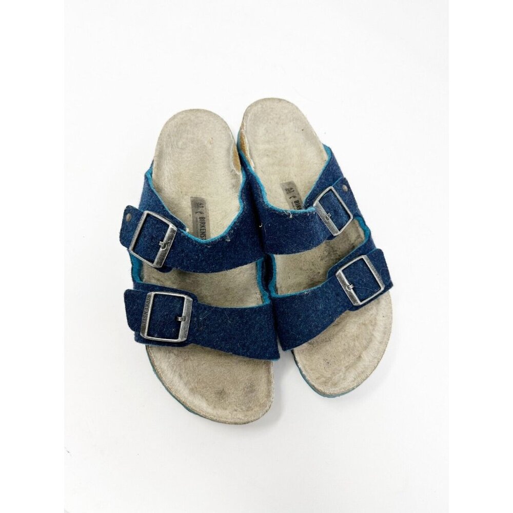 Birkenstock Blue Double Strap Sandals - Picture 8 of 9